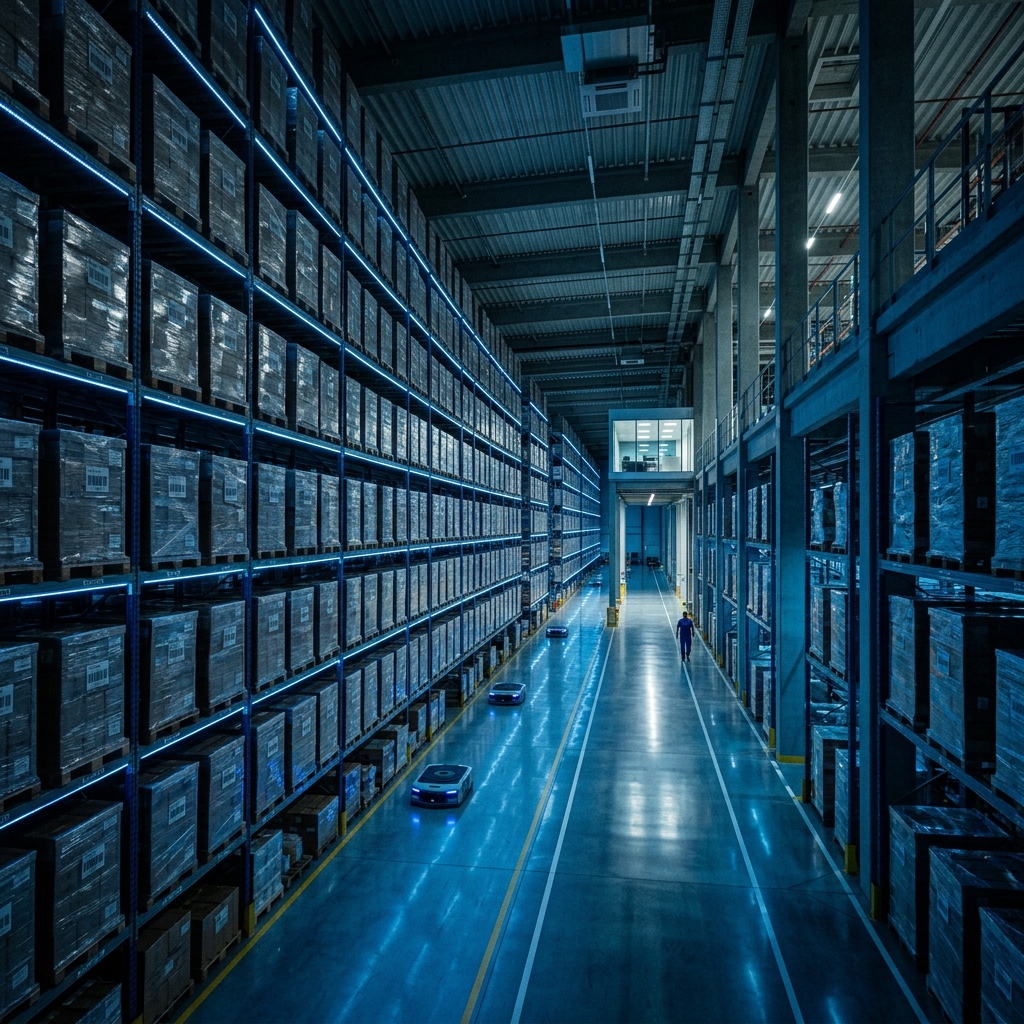High-volume supply distribution warehouse